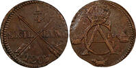 1/4 Skilling Sweden Gustaf IV Adolf 1807  Mint-641,000 Better Date aUNC KM564 (0)