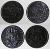 Sweden 5 Öre Sweden Gustaf V Iron LOT OF 2 COINS 1943,1946 High Grade KM# 812 (20 746) -
