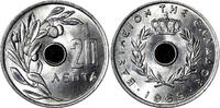  20 Lepta 1969 Greece Paul I Aluminum 1969  24mm GEM BU COIN KM# 79 (21 ... 5,11 EUR  zzgl. 12,88 EUR Versand
