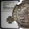 Bolivia 1/2 Sol Bolivia Silver 1830 PTS JL NGC MS63 6 Stars 1 YEAR TYPE KM# 93.2a (037) -