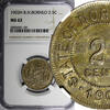 Malaysia 1/2 Cent 1903 British North Borneo 1903 2- NGC MS62 LIGHT TONED... 150,31 EUR  zzgl. 12,88 EUR Versand