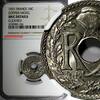 10 Centimes FRANCE Copper-Nickel 1921  NGC UNC DETAILS KM# 866a (106) NGC unz DETAILS KM