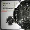 Haiti 5 Centimes Haiti 1997 NGC MS64 Charlemagne Peralte Magnetic KM# 154a (019) -