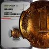 Latvia 1 Santims 1939 Latvia Bronze 1939  NGC MS64 RD FULL RED TONING GE... 47,24 EUR  zzgl. 12,88 EUR Versand