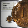 Latvia 1 Santims 1939 Latvia Bronze 1939  NGC MS64 RB Rainbow Toned KM# ... 42,94 EUR  zzgl. 12,88 EUR Versand