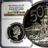 New Zealand 50 Cents 1986 New Zealand Elizabeth II PROOF 1986  NGC PF66 ... 38,65 EUR  zzgl. 12,88 EUR Versand