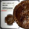 United Kingdom 7 1/2 Penny 1858/7 Great Britain Victoria Copper 1858/ OVERDATE NGC MS62 BN KM# 726 (7)