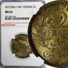 Tunisia 2 Francs 1941 TUNISIA Anonymous Aluminum-Bronze AH1360 1941  BU ... 38,65 EUR  zzgl. 12,88 EUR Versand