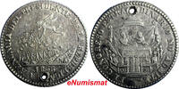 Bolivia 2 Soles Bolivia Silver Proclamation 1855 Cordoba Issue Potosi Mint (6652) -