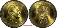 2 Kroner Denmark Frederik IX Aluminum-Bronze 1957 C S  GEM BU 31mm KM# 838.2(8) Uncertified