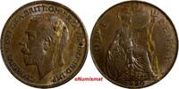 United Kingdom 1 Penny Great Britain George V (1910-1936) Bronze 1920 KM# 810 (14 501) -