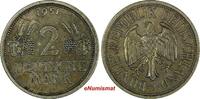 Germany 2 Mark Germany - Federal Republic Copper-Nickel 1951 J Toned KM# 111 (17 161) -