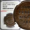 United Kingdom Penny Great Britain Samuel Fereday Token 1812,Bilston NGC MS63 BN TOP GRADED (1) -