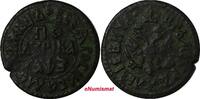 Russian Federation  Russia PETER I Copper 1707 Polushka 1,56 g.GM-39.38;Ilyn-11;B-29;D-17 SCARCE(4) Uncertified
