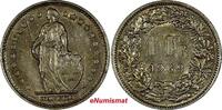 Switzerland 1 Franc 1969 Switzerland Copper-Nickel 1969-B  GEM BU COIN T... 8,59 EUR  zzgl. 12,88 EUR Versand
