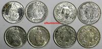 Switzerland 1/2 Franc 1945-1958 Switzerland Silver LOT OF 4 COINS 1945-1... 25,77 EUR  zzgl. 12,88 EUR Versand