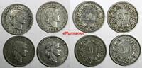 Switzerland 20 Rappen 1884-1908 Switzerland LOT OF 4 COINS 1884-1908 (B)... 34,36 EUR  zzgl. 12,88 EUR Versand