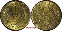 Tunisia 1 Francs 1941 TUNISIA Anonymous Aluminum-Bronze AH1360 1941  UNC... 12,88 EUR  zzgl. 12,88 EUR Versand