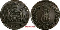 Russian Federation 2 Kopecks RUSSIA SIBERIA Catherina II Copper 1779 KM  XF C#4 Ex.Oliver Lang (99) Uncertified