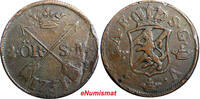 SWEDEN Adolf Frederick 1751 2 Ore,S.M Low Mintage:353,000 SCARCE KM#461 (2349) Uncertified