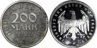 Germany 200 Mark Germany - Weimar Republic PROOF 1923 E Mintage-4 095 SCARCE KM# 35 (00) -