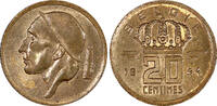 Belgium 20 Centimes 1954 Belgium Baudouin I Bronze 1954  Dutch text UNC ... 2,58 EUR  zzgl. 12,88 EUR Versand