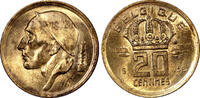 Belgium 20 Centimes 1953 Belgium Baudouin I Bronze 1953  UNC KM# 146 (21... 2,58 EUR  zzgl. 12,88 EUR Versand