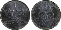 1 Öre Sweden Gustaf V Iron 1949  GEM BU KM# 810 (21 870) Uncertified