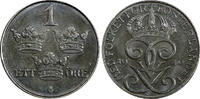 1 Öre Sweden Gustaf V Iron 1946  Choice Unc KM# 810 (21 875) Uncertified