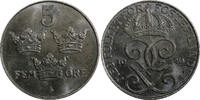 5 Öre Sweden Gustaf V Iron 1949  GEM BU COIN KM# 812 (21 941) Uncertified