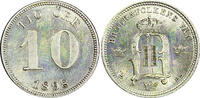 Sweden Ore SWEDEN Oscar II Silver 1898 EB 10 Ore UNC KM# 755 (22 115) -