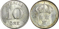 10 Öre SWEDEN Gustaf V Silver 1935 G  CHOICE UNC KM# 780 (22 141) unz