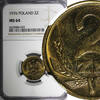 Poland 1976 Poland Brass 1976 2 Złote NGC MS64 Struck at Leningrad, USSR... 34,36 EUR  zzgl. 12,88 EUR Versand
