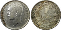 Belgium 1 Franc 1913 Belgium Albert I Silver 1913  Dutch 23 mm High Grad... 12,88 EUR  zzgl. 12,88 EUR Versand
