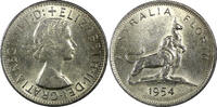 Australia 1954 Florin Australia Silver Royal Visit of Elizabeth II High Grade KM# 55 (24) -