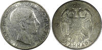 Yugoslavia 50 Dinara 1938 Yugoslavia Petar II Silver 1938  1 YEAR TYPE K... 25,72 EUR  zzgl. 12,88 EUR Versand
