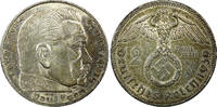 Germany Mark Germany - Third Reich Silver 1939 A 2 Reichs Hindenburg KM# 93 (22 333) -