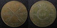 Sweden Skilling 1830 SWEDEN Carl XIV Johan Copper 1830 1  Last Year Type... 25,77 EUR  zzgl. 12,88 EUR Versand