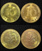 Germany 10 Pfennig Germany - Federal Republic LOT OF 2 COINS 1950 J UNC KM# 108 (639) -