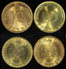 10 Pfennig 1966 Germany Germany-Federal Republic LOT OF 2 COINS 1966 G,1966 D   UNC KM# 108 (1) unz