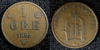 Sweden Bronze 1892 SWEDEN Oscar II  1892 1 Ore Low Mintage-280,000 RARE ... 30,06 EUR  zzgl. 12,88 EUR Versand