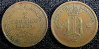 Sweden 1/3 Skilling 1851 Sweden Oscar I Copper 1851  Mintage-537,840 KM#... 8,55 EUR  zzgl. 12,88 EUR Versand