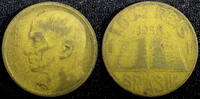 Brazil 1000 Reis 1938 BRAZIL José de Anchieta Aluminum-Bronze 1938  KM# ... 4,29 EUR  zzgl. 12,88 EUR Versand