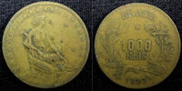 Brazil 1000 Reis 1927 BRAZIL Aluminum-Bronze 1927  KM# 525 (23 061) Unce... 4,29 EUR  zzgl. 12,88 EUR Versand