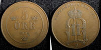 Sweden 5 Öre 1899 SWEDEN Oscar II Bronze 1899  27mm KM# 757 (22 960) Unc... 10,74 EUR  zzgl. 12,88 EUR Versand