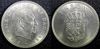 Denmark 1 Krone 1962 Denmark Frederik IX Copper-Nickel 1962  UNC KM# 851... 7,73 EUR  zzgl. 12,88 EUR Versand