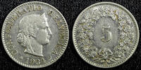 Switzerland 5 Rappen 1934 SWITZERLAND Nickel 1934 B  KM# 26b (23 394) Un... 2,53 EUR  zzgl. 12,88 EUR Versand
