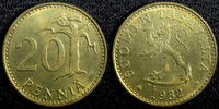 Finland 20 Penniä 1982 FINLAND Aluminum-Bronze 1982 K 20 Penniä 22mm UNC... 4,25 EUR  zzgl. 12,88 EUR Versand