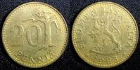 Finland 20 Pennia 1963 Finland 1963 S  FIRST YEAR FOR THIS TYPE UNC KM# ... 4,25 EUR  zzgl. 12,88 EUR Versand