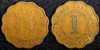 Honduras 1 Cent 1961 British Honduras Elizabeth II Bronze 1961  KM# 30 (... 4,29 EUR  zzgl. 12,88 EUR Versand